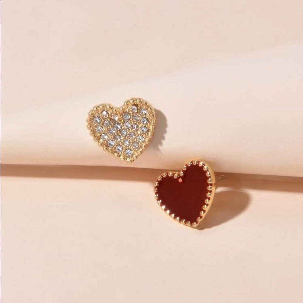 Heart shaped earrings